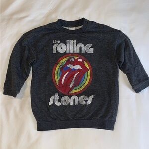 H&M Kids Dark Gray Rolling Stones Sweatshirt